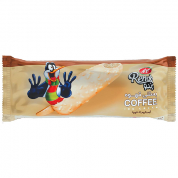 بستنی چوبی قهوه با روکش شیری کاله 85 گرمی